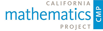 California Mathematics Project logo